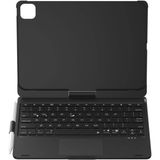 Eco Port Ipad Pro 11 (2024) F11 Ats Kılıf Magic Dönen Klavyeli Tablet Kılıf - Siyah