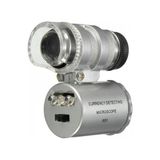 Eco Port Iphone5 Için Uyumlu Kapaklı Lens Mikroskop Taşınabilir Mini Cep Boyutu LED Mikroskop NO.9882IP5I