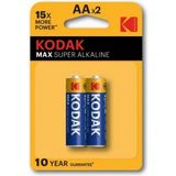 Eco Port Kodak 2 Adet Max Super Alkalin Kalem Pil