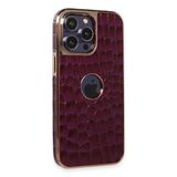 Eco Port Newface Apple İphone 14 Pro Max Kılıf Snake Kapak - Derin Mor
