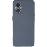 Eco Port Oppo Reno 7 Lite Kılıf Nano Içi Kadife Silikon - Gri
