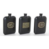Eco Port Paslanmaz Çelik Kabartmalı Tekli 6 Oz Matara ALK2666 - Düz - Standart - Çok Renkli