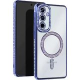 Eco Port Samsung Galaxy A25 5g Joke Simli Magneticsafe Kılıf - Mavi - Belirtilmemiş - Altın