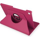 Eco Port Samsung Galaxy P610 Tab S6 Lite 10.4 Kılıf 360 Tablet Deri Kılıf - Pembe
