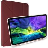 Eco Port Samsung Galaxy P610 Tab S6 Lite 10.4 Kılıf Kalemlikli Mars Tablet Kılıfı - Mürdüm - Kaliteli - Çok Renkli