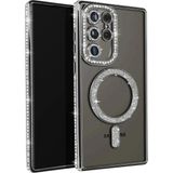 Eco Port Samsung Galaxy S23 Ultra Joke Simli Magneticsafe Kılıf - Siyah - Belirtilmemiş - Altın