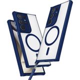 Eco Port Samsung Galaxy S23 Ultra Kılıf Enka Magsafe Silikon Kılıf - Lacivert