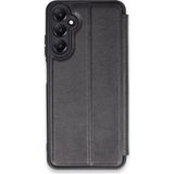 Eco Port Samsung Galaxy S24 Fe Kılıf Flip Cover - Siyah - Belirtilmemiş - Altın