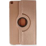Eco Port Samsung Galaxy Tab A9 Plus Kılıf 360 Tablet Deri Kılıf - Rose Gold