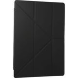Eco Port Samsung Galaxy Tab A9 Plus Kılıf Kalemlikli Mars Tablet Kılıfı - Koyu Gri