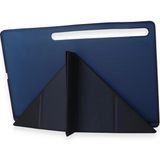 Eco Port Samsung Galaxy Tab A9 Plus Kılıf Kalemlikli Mars Tablet Kılıfı - Lacivert - Renkli
