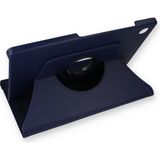 Eco Port Samsung Galaxy X200 Tab A8 10.5 Kılıf 360 Tablet Deri Kılıf - Lacivert