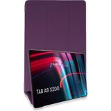 Eco Port Samsung Galaxy X200 Tab A8 10.5 Kılıf Tablet Smart Kılıf - Mor