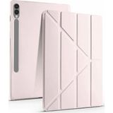 Eco Port Samsung Galaxy X510 Tab S9 Fe 11 Kılıf Kalemlikli Mars Tablet Kılıfı - Rose Gold - Belirtilmemiş