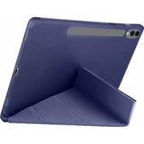 Eco Port Samsung Galaxy X610 Tab S9 Fe Plus 12.4 Kılıf Kalemlikli Mars Tablet Kılıfı - Lacivert - Renkli
