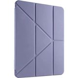 Eco Port Samsung Galaxy X910 Tab S9 Ultra 14.6 Kılıf Kalemlikli Mars Tablet Kılıfı - Lavender - Çok Renkli