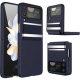 Eco Port Samsung Galaxy Z Flip 4 Kılıf Belt Flip Kapak - Lacivert
