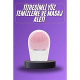 Eco Port Titreşimli Yüz Masaj Aleti Titreşimli Makyaj Temizleme Cihazı - Çok Renkli