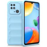 Eco Port Xiaomi Redmi 10C Kılıf Optimum Silikon - Sky Blue - Belirtilmemiş - Altın