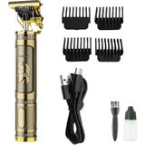 Eco PS-033 Çelik Kasa Profesyonel T-Bıçak Saç Sakal Ense ve Çizim Tıraş Makinesi