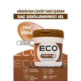 ECO STYLE Doğal Içerikli, Güçlü Tutuş Ve Parlaklık Sağlayan Hindistan Cevizi Yağı Şekillendirici Saç Jölesi