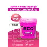 ECO STYLE Kıvırcık ve Bukleli Saçlara Özel, Şekillendirici Saç Jölesi, 236 Ml Curly Wave Styling Gel Firm Hold