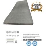 Eco Vip Tek Kişilik Yatak Karavan Kamp Çadır Yatağı Sünger Yatak 70 x 180 x 6 Cm-Gri - Çok Renkli - 70 x 180 cm