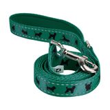 EcoBark Köpek Tasması - Yumuşak ve Yansıtıcı Rahat Tasma Dolgulu Saplı - Güçlü Dayanıklı Ağır Hizmet - Küçük, Orta veya Büyük Köpekler için Eğitim ve Çekme (Orman Yeşili)