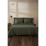 Ecocotton Anka Yeşil Çift Kişilik %100 Organik Pamuk Müslin Nevresim Takımı - 200 x 220 cm