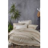 Ecocotton Beril Organik Pamuk Jakarlı Çift Kişilik Pike Seti