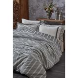 Ecocotton Colossae Siyah 200x220 cm Çift Kişilik Nevresim Takımı