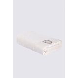 Ecocotton Ella Organik Pamuk Nakışlı Krem 80x150 CM Banyo Havlusu