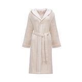 Ecocotton Hasna Terra %100 Organik Pamuk Keten Kadın Bornoz