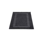 Ecocotton Kaia %100 Organik Pamuk Antrasit 50x80 CM Banyo Paspası
