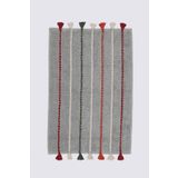 Ecocotton Katari %100 Organik Pamuk El Nakışlı Yeşil 50x80 cm Banyo Paspası