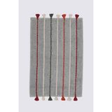 Ecocotton Katari Banyo Paspası Organik Pamuk El Nakışlı Yeşil 50X80 cm - 50 x 80 cm