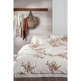 Ecocotton Libera Krem/terra Çift Kişilik %100 Organik Pamuk Nevresim Takımı - 200 x 220 cm