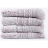 Ecocotton Maia 4'lü El Havlusu Seti Organik Pamuk Inject Pudra 30X50 cm - 30 x 50 cm