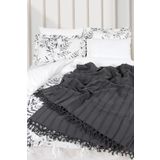 Ecocotton Riva Organik Pamuk Jakarlı 220x240 cm Çift Kişilik Pike