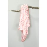 Ecocotton Turna Somon %100 Organik Pamuk Penye Bebek Battaniyesi