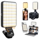 ECOEMO Manyetik Selfie Işık, iPhone, iPad, Dizüstü Bilgisayar, Kamera, Selfie/Fotoğrafçılık/TikTok/Zoom Aramaları/Video Konferans için Telefon Selfie Işığı ile Uyumlu LED Dolgu Işığı