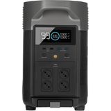 EcoFlow Delta Pro 3600WH Kapasite 4X3600W (X-Boost 4500W) Çıkış Taşınabilir Güç Kaynağı - Siyah - Standart