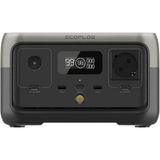 EcoFlow River 2 256WH Kapasite 300W (X-Boost 600W) Çıkış Taşınabilir Güç Kaynağı - Siyah - Standart