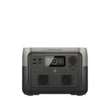 Ecoflow River 2 Max 512wh Kapasite 2x500w (x-boost 1000w) Çıkış Taşınabilir Güç Kaynağı - Siyah