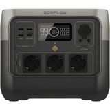 EcoFlow River 2 Pro 768WH Kapasite 3X800W (X-Boost 1600W) Çıkış Taşınabilir Güç Kaynağı - Siyah - Standart