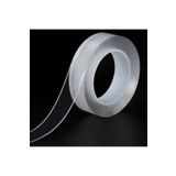 Ecoform Çok Fonksiyonlu Şeffaf Çift Taraflı Bant Yıkanabilir 3 m x 3 cm