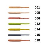 Ecogear Jukusei Aqua St Grub 2 Inch (5 Cm) Lrf Silikon Yem - J05 Pearl Silas (Glow)