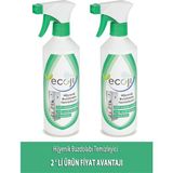 Ecoji Hijyenik Buzdolabı Temizleyici - 1000 ml ( 2 Ambalaj ) - 1 lt