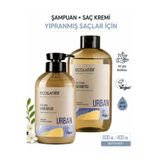 ECOLATIER Saç Bakım Seti Yıpranmış Saçlar İçin Argan Yağı ve Yasemin Özü %97,4 Doğal