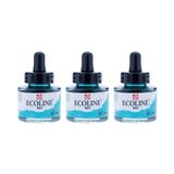 Ecolıne 30Ml - Cam Şişe Turq.Green